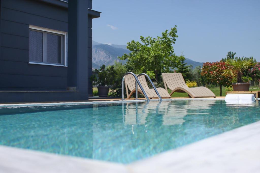 Litochoro Villa | Zeusplace Pool Villa Olympus Riviera