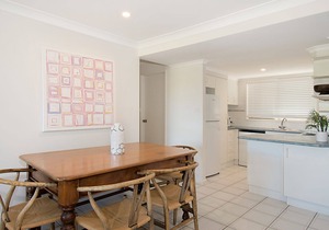 Beach front townhouse which has everything you need for a great holiday.