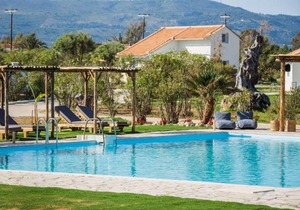 Boho Blue in Lixouri in Paliki