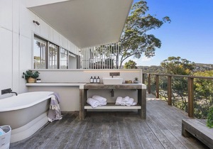 Great views and loads of room for all the family - with a fireplace!
