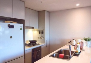 High Rise Cosy Apt with City View and Parking