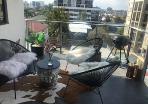 LUXURY APARTMENT WITH DELIGHTFUL PRIVATE TERRACE –