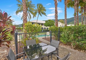 Mango Resort Ground floor Apartment with direct pool access from patio