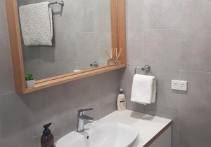 Modern, private and close to town.