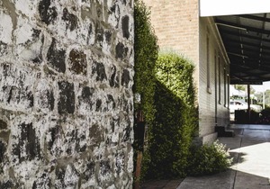 The Commercial Quarters - Room 7- has air conditioning, free WIFI, TV and fridge