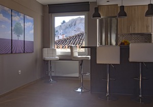 The Temple of Zeus and the Hadrian Arch. Luxury apt in Athens next to Acropolis. in athens
