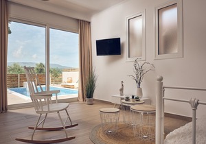 Villa with private pool, sea view and Breakfast included in Zakynthos
