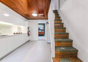 Waterview terrace in rock