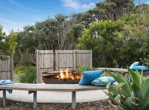 Ocean Luxe Retreat Tennis Court Fireplace Beach | St. Andrews Beach