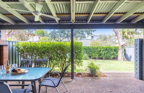 Nelson Bay Apartment | 1/10 Catalina Close - so close to the water