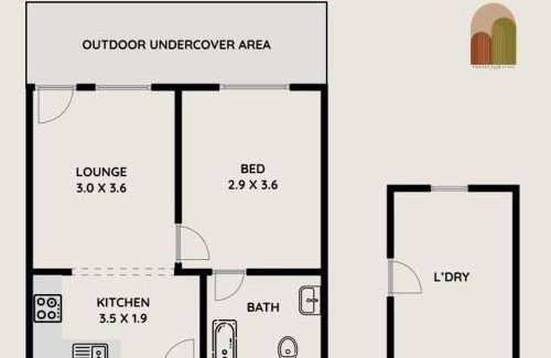 Plympton Apartment | 44 m² Apartment ∙ 1 bedroom ∙ 2 guests