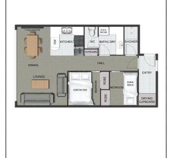 Falls Creek Apartment | Apartment ∙ 2 bedrooms ∙ 4 guests