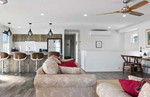 Aldinga Beach House | Coastal Palm House by Wine Coast Holiday Rentals