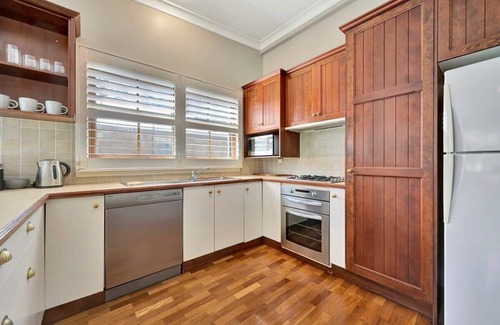Orange House | Heritage Charm on Hill | Tree-Lined Walk to Town
