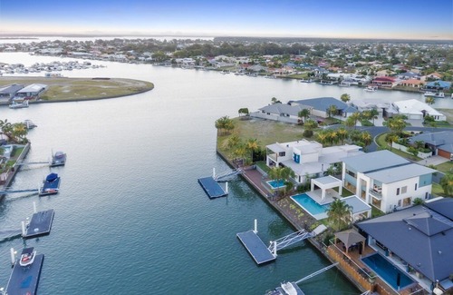 Banksia Beach House | Luxury Canal Front Holiday House, Raptor Pde Banksia Beach