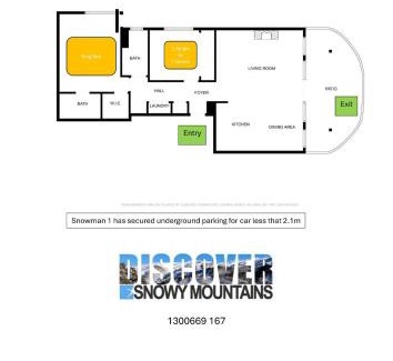 Thredbo Apartment | Snowman 1 - Thredbo
