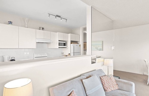 Nelson Bay Apartment | The Helm, 1/22 Voyager Cl - Cross the grassy reserve and you're on beautiful Shoal Bay Beach!