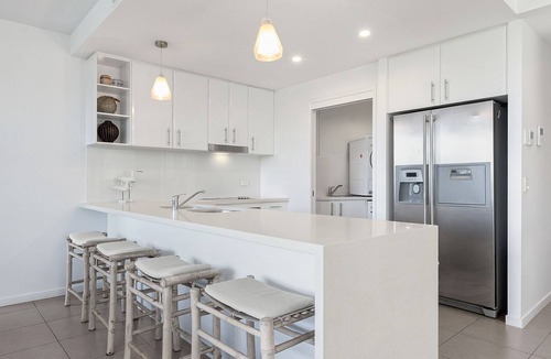 Sunshine Beach Apartment | 1 Alpha Huge wrap-around balcony - all on one level - garden outlook