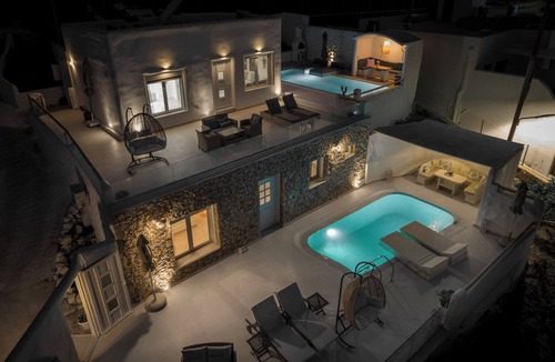 Kamari Villa | 101. Luxury Villa, Private Pool, Aegean Sea View