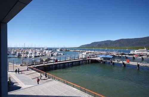 Cairns Central Business District Apartment | 301 Harbour View - Cairns City marina views