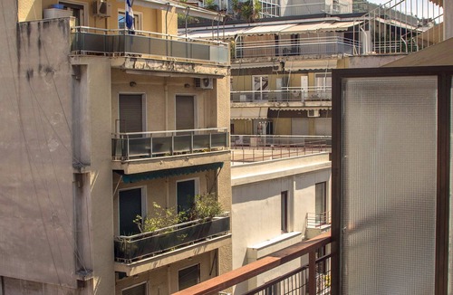 Exarhia Apartment | 5th floor apartment with city view