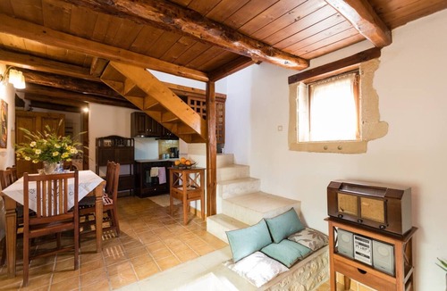 Roustika Villa | Abelos.2: Stonehouse (#2 of 2) with pool