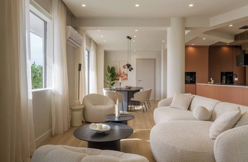 Psirri Apartment | Acropolis View Retreat with 2 Private Plunge Pools