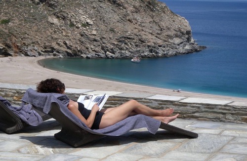 Andros Villa | Aegea Blue Cycladic Resort | Grand Blue Villa with Sea View | Zorkos