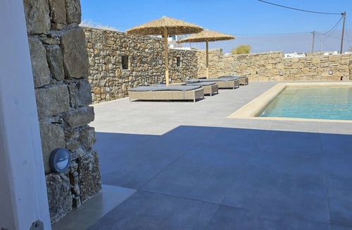 Tourlos Villa | Aether Mykonos 3BR Villa with Port & Town Views