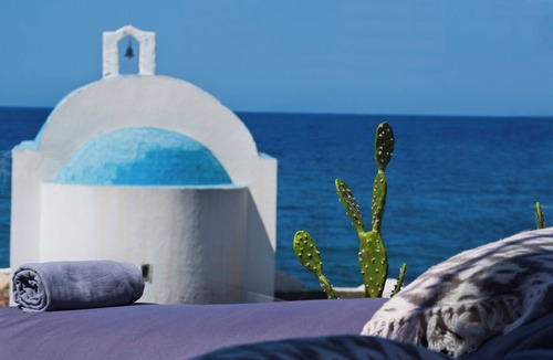 Panormos Apartment | Almyra Luxury Bliss Suite Open Plan with Sea View, Roof Top & Jacuzzi