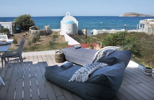Panormos Apartment | Almyra Luxury Bliss Suite Open Plan with Sea View, Roof Top & Jacuzzi
