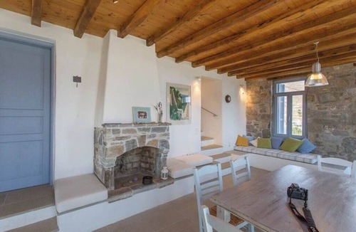 Ramos Villa | An Amazing Stone Villa-B in Serifos w/Shared Pool