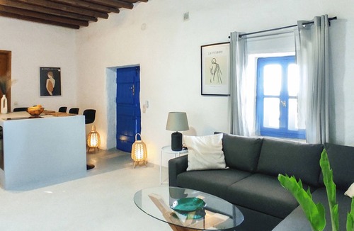 Andros Apartment | Ancient Stone House Renovated - View of Felos Valley, Seal Mountains and Sunsets
