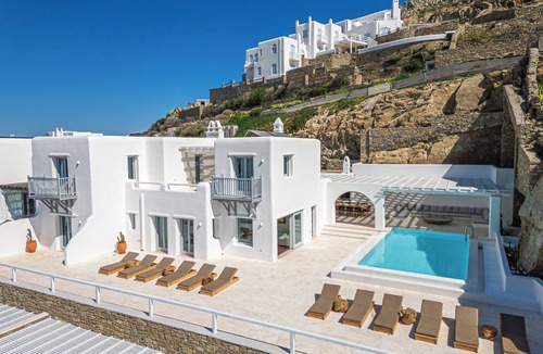 Faros Armenistis Villa | Anthis Villa Zeus, Private infinity Pool!