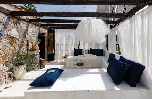 Old Town Rethymnon Apartment | Antonia's Blue Apartment- Old town view