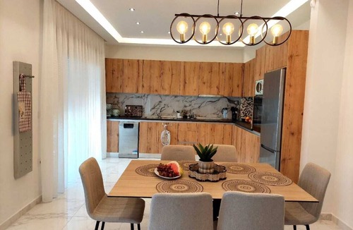 Kolymbia Apartment | Apartment 'Alexa 1' with Private Terrace, Wi-Fi and Air Conditioning