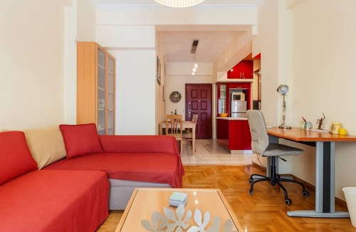 Goudi Apartment | Athens Strawberry Hideaway - City Cozy Gem