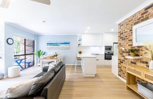 Nelson Bay Apartment | Bay Parklands 73 solar heated pool spa tennis court and views