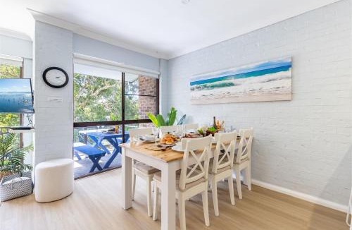 Nelson Bay Apartment | Bay Parklands 73 solar heated pool spa tennis court and views