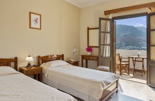 Telendos Bed & Breakfast | Bed and Breakfast 'No 5' with Sea View, Wi-Fi and Air Conditioning