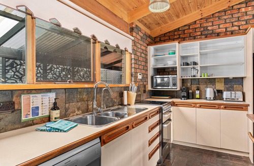 Silver Sands House | Black Pearl ~ Aldinga Beach - Flaunting Industrial-Chic Design with a Colourful Flair ~ C21