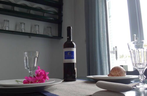 Drios Apartment | Blue and sea Deluxe apartment Sea View