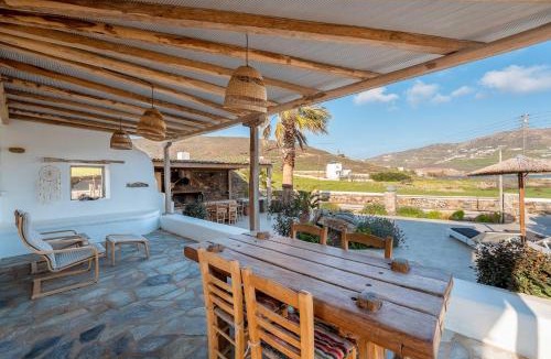 Ftelia House | Blue Cove Maisonette at Ftelia beach, SeaView
