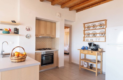 Skala Apartment | Blue Vista Patmos Sofia Quadruple Apartment