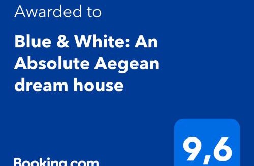 Galini House | Blue & White: An Absolute Aegean dream house
