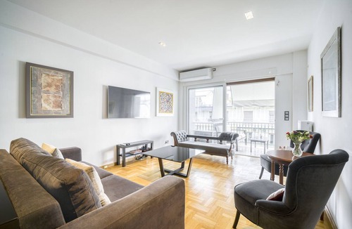 Pangrati Condo | Bright Spacious Luxury Apartment, Prime Central Athens