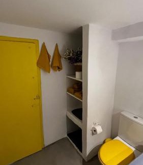Serifos Apartment | Camaraki Yellow House, Chora Serifos