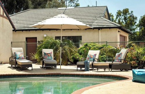 Dunsborough House | Carinya Cove - swimming pool, fireplace