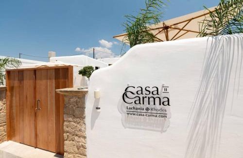 South Rhodes Villa | CasaCarma II, private pool, boho design, tradition