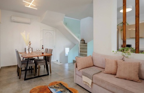 Naxos Villa | Cedar Forest Oceanfront Villa, 4BR Private Pool- Island of Naxos, Greece